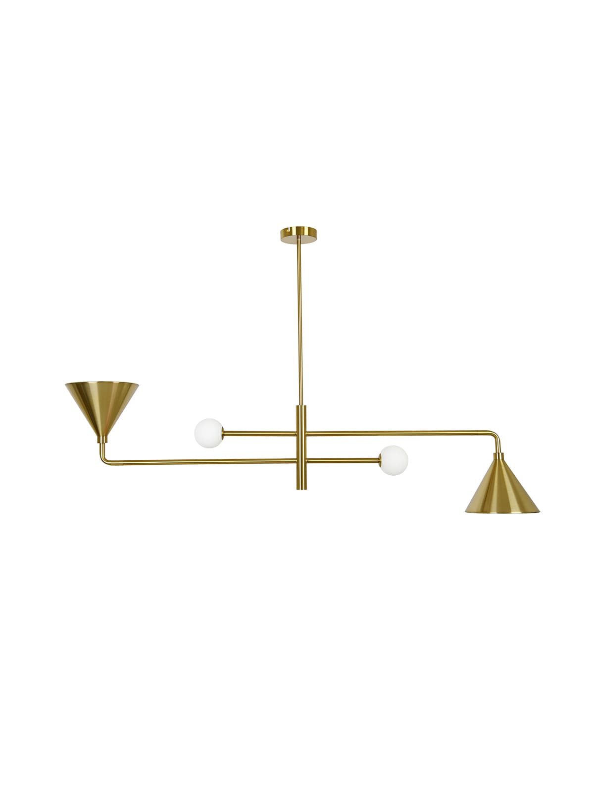 Miller 4 Light Pendant in Aged Brass-img-1