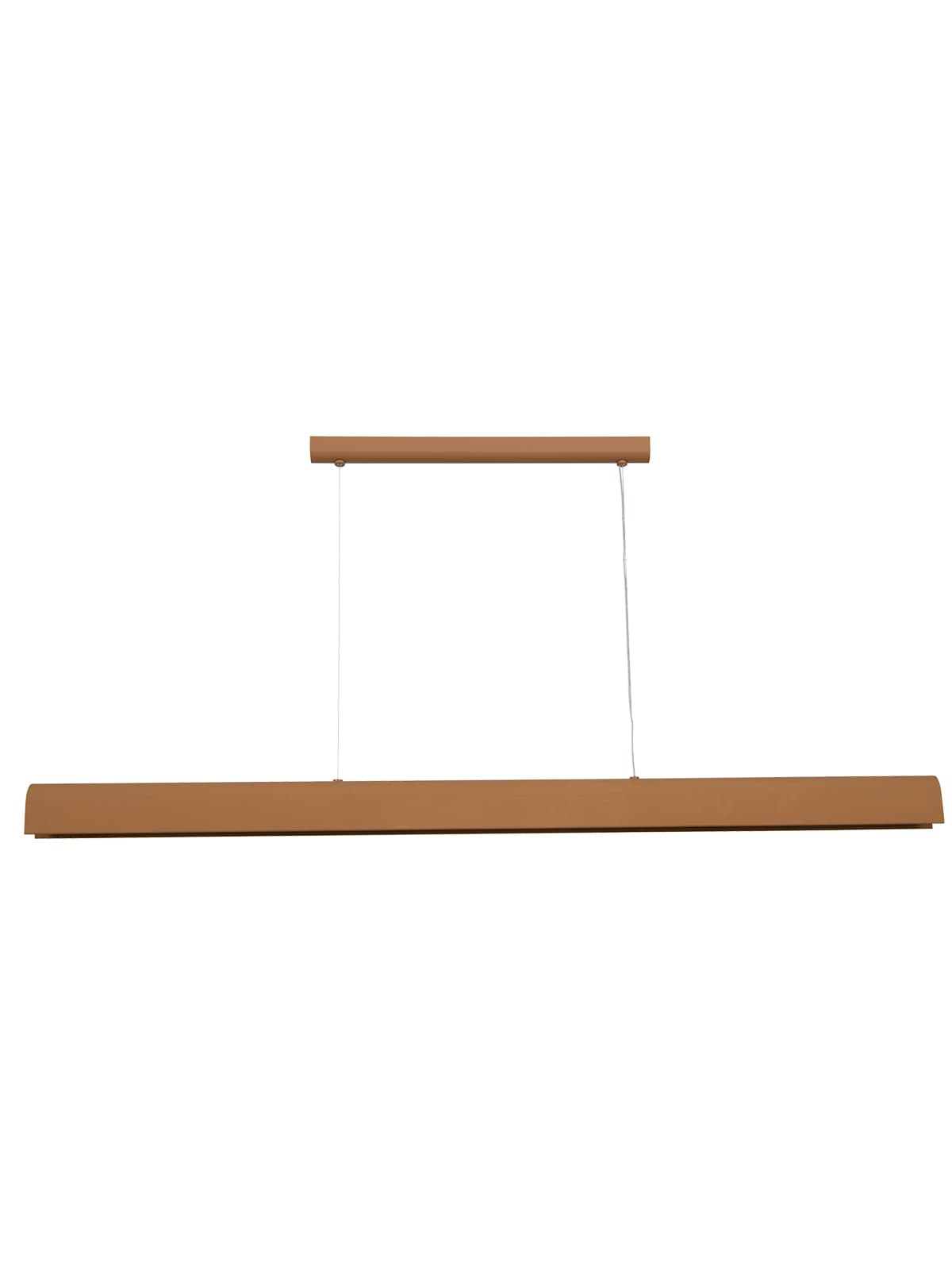 Bridge 1.5m LED Colour-Shifting Linear Pendant in Clay Gypsum-img-1