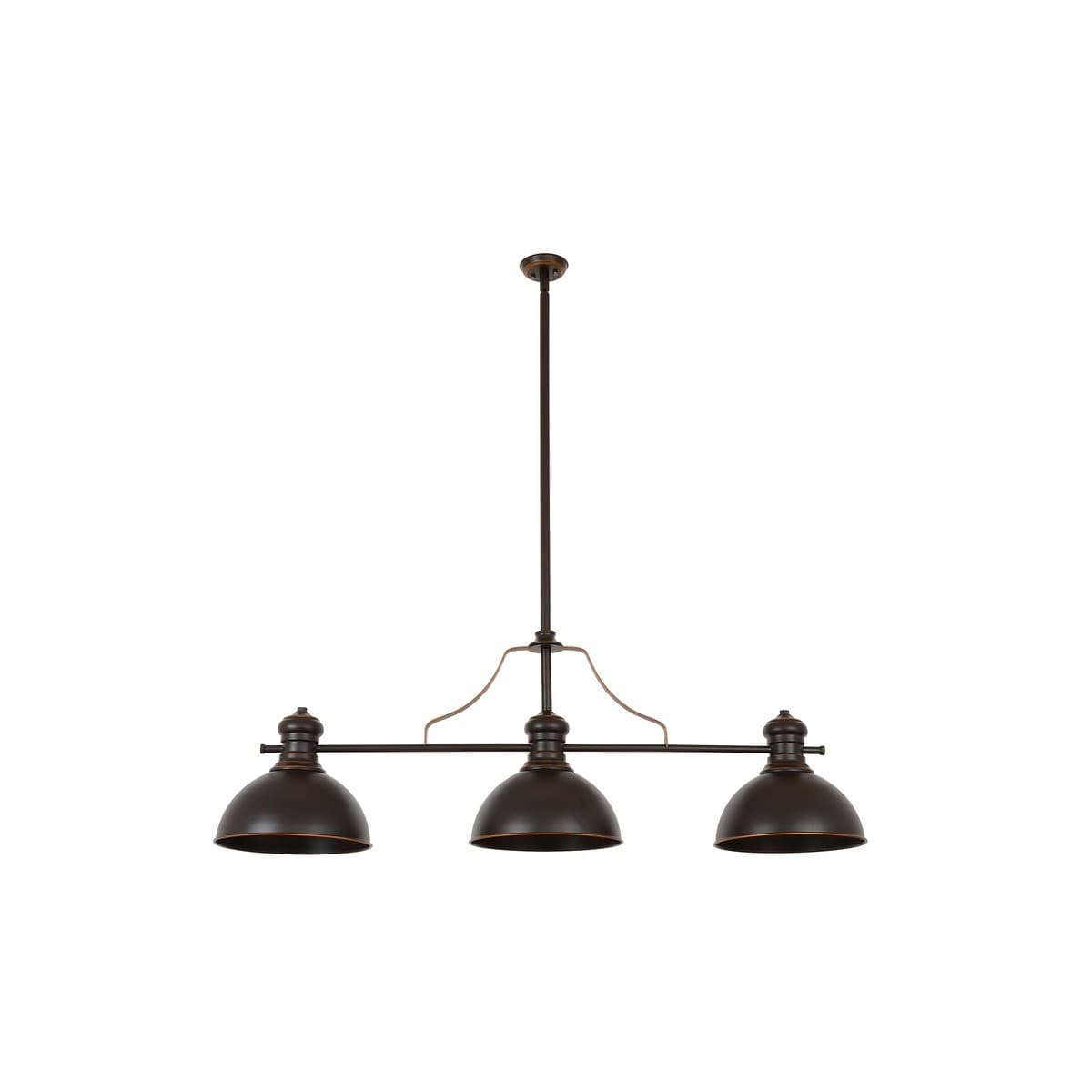 Alfred 3 Light Bar Pendant in Oil Rubbed Bronze