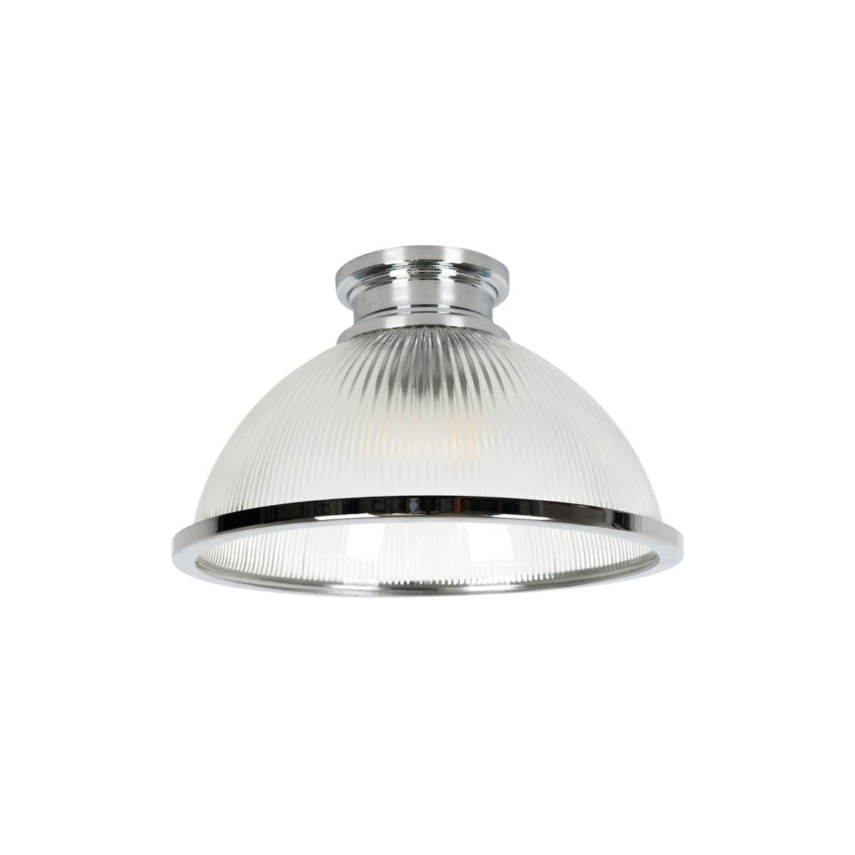 Alfred 1 Light Batten Fix in Chrome/Glass