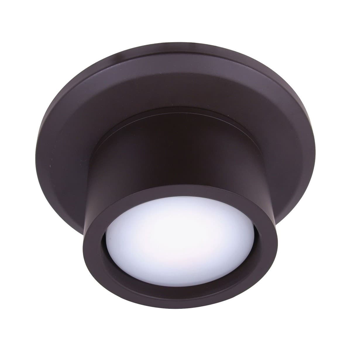 CNC Fan Light in Oil Rubbed Bronze