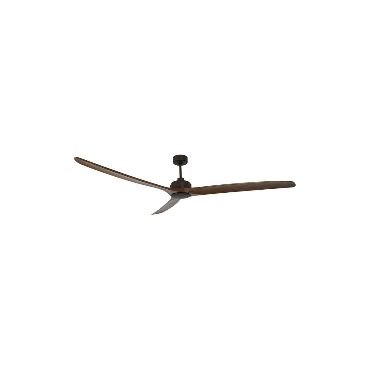 Caelid 254cm DC Fan with Light in Oil Rubbed Bronze with Koa Blades