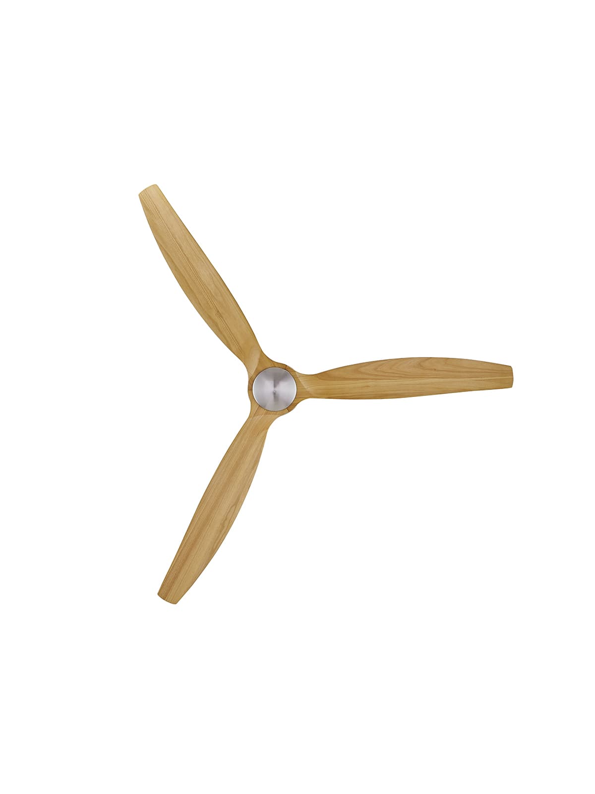 Airfusion Akmani 152cm DC Fan in Brushed Chrome/Teak