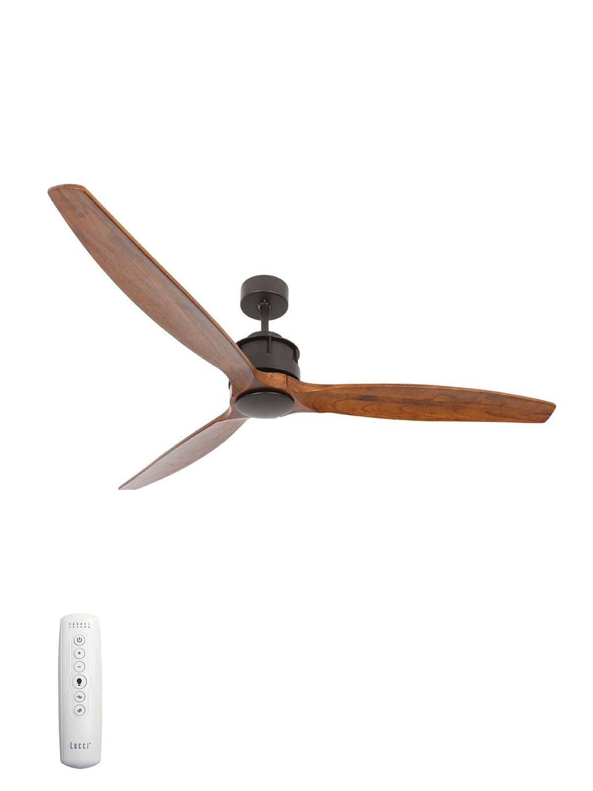 Airfusion Akmani 152cm DC Fan in Oil Rubbed Bronze/Koa