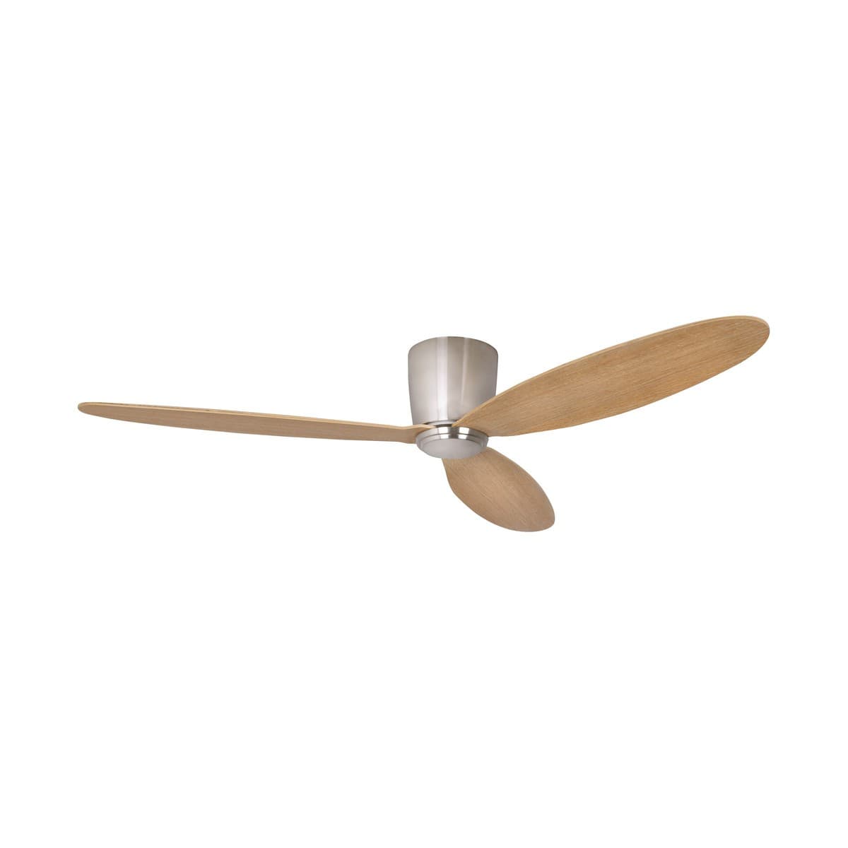 Radar 132cm DC Fan Only in Brushed Chrome/Teak-img-1