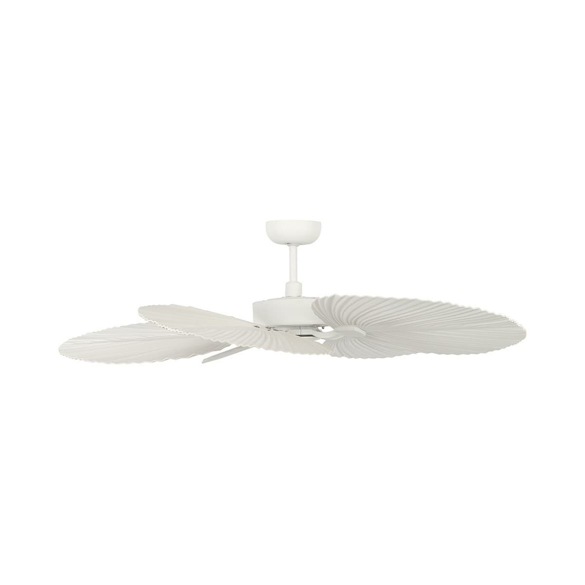 Bali 132cm DC Fan with Light in Antique White