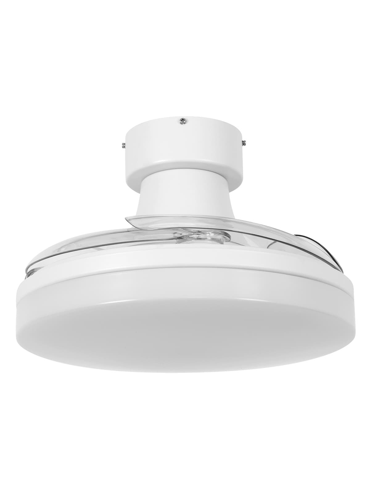 Fanaway Orbit 90cm DC Ceiling Fan with Retractable Blades and Light in White