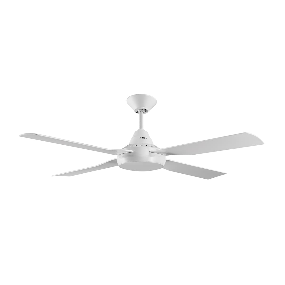 Moonah 122cm Fan with Light in White