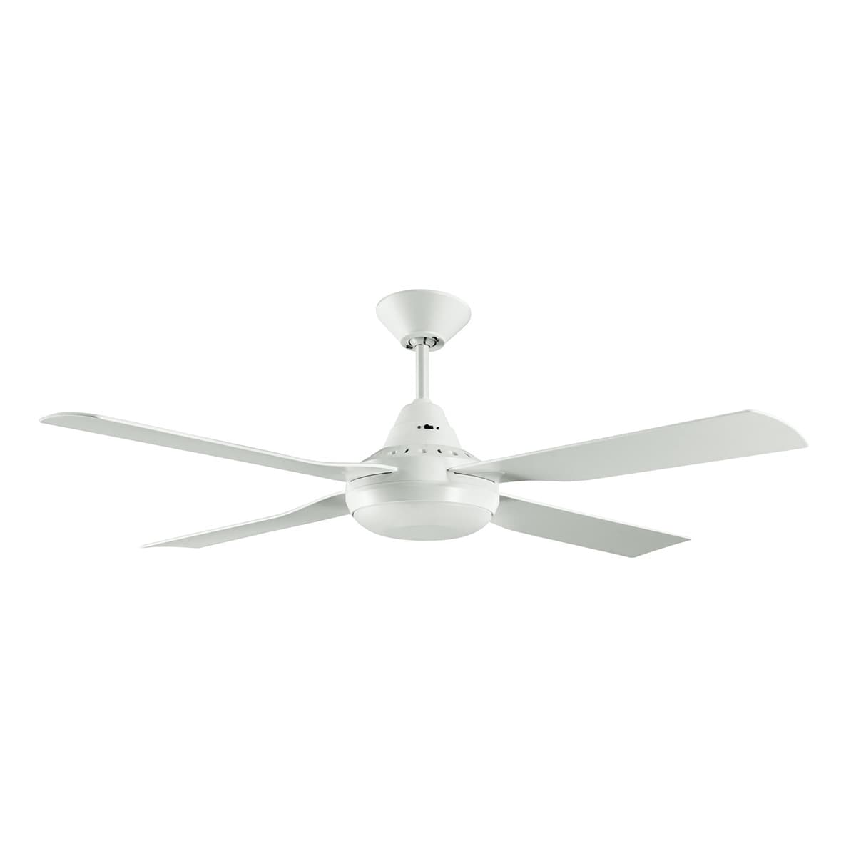 Moonah 132cm Fan with Light in White