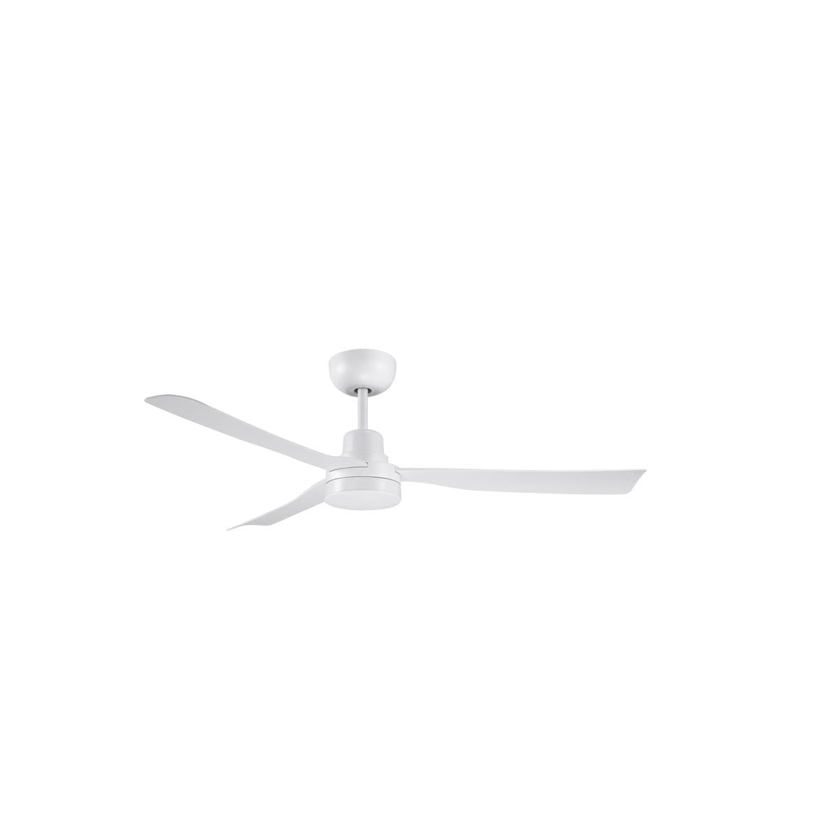 Bayside Calypso 122cm DC Fan with Light in White