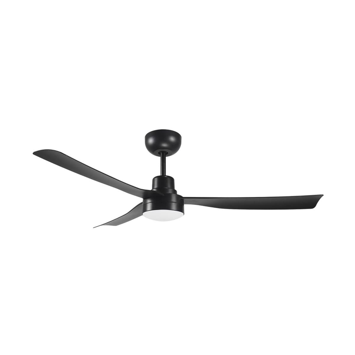 Bayside Calypso 122cm DC Fan with Light in Black