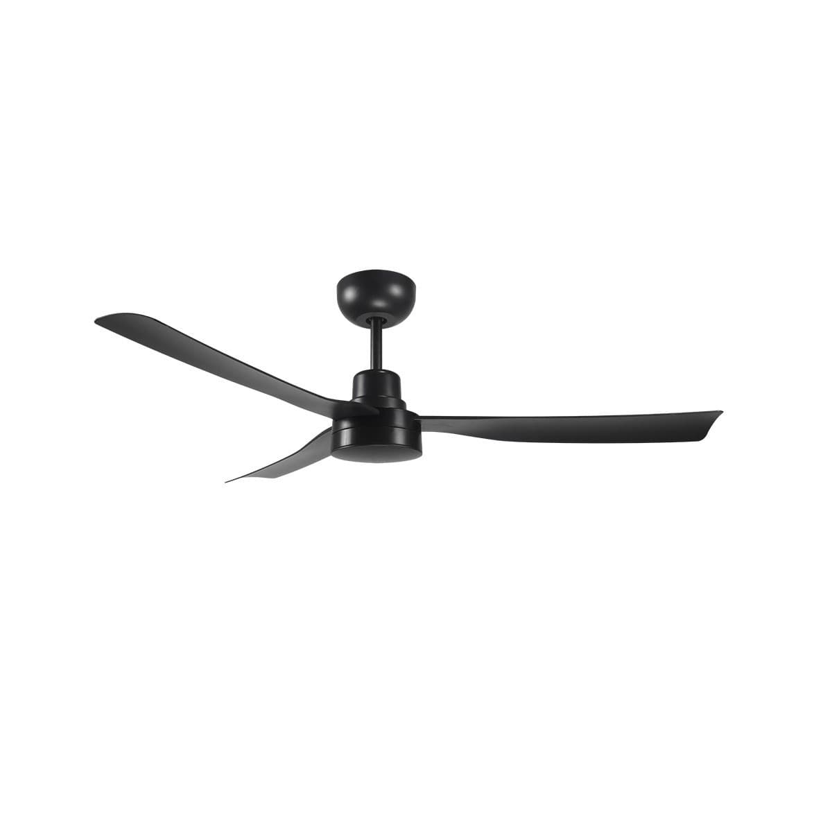 Bayside Calypso 122cm DC Fan with Light in Black