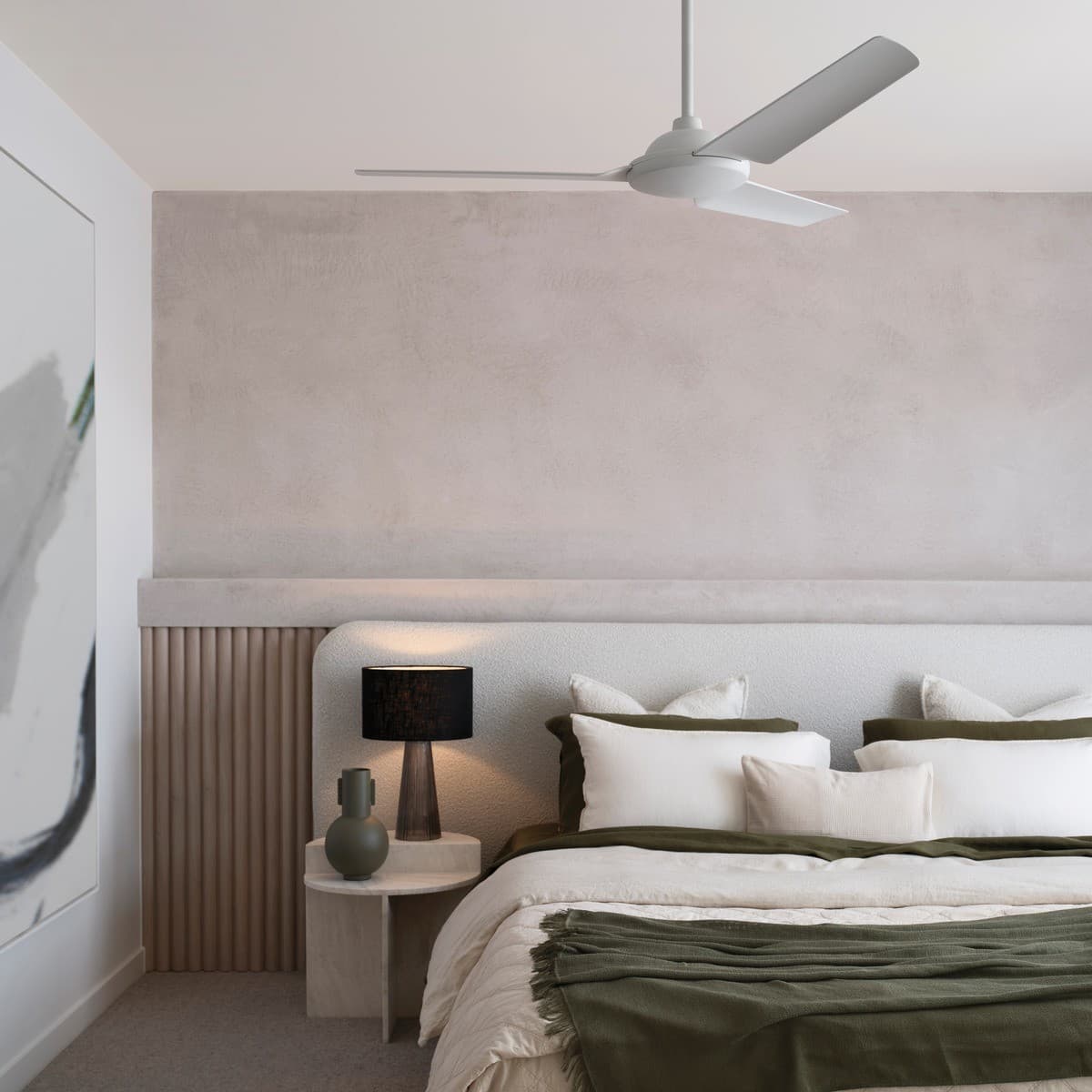 Bayside Somerset 122cm Fan in White