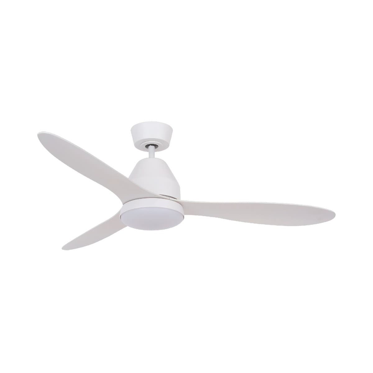 Whitehaven 122cm DC Fan with Light in White