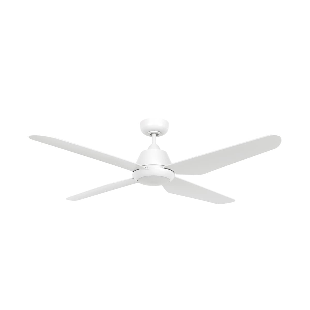 Aria 132cm DC Fan with Light in White