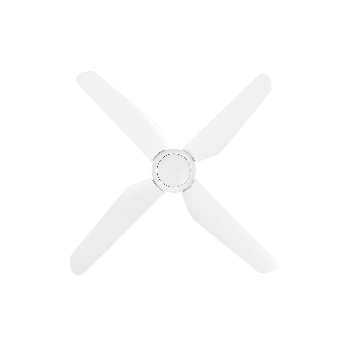 Aria 132cm DC Fan with Light in White