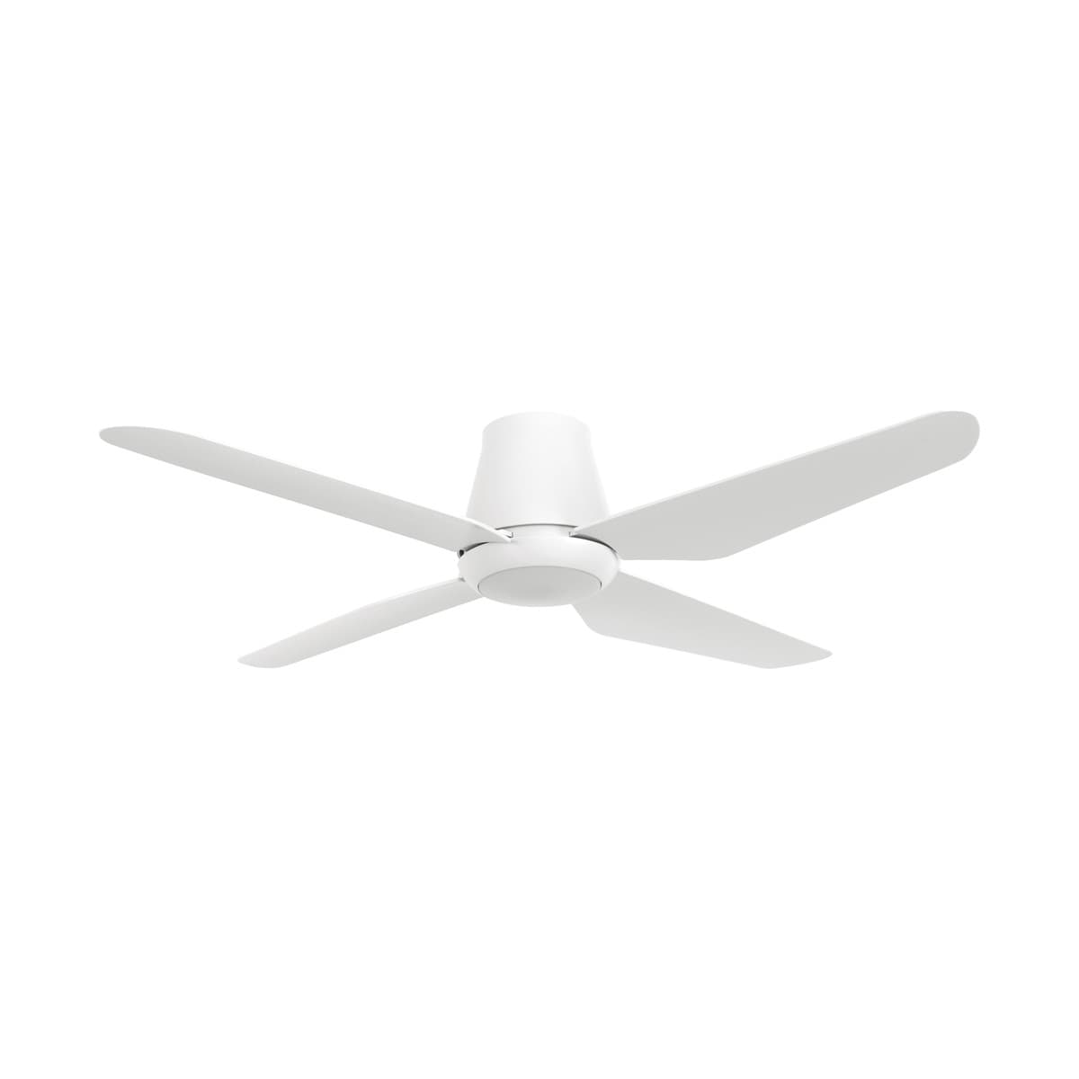 Aria 122cm CTC DC Fan with Light in White