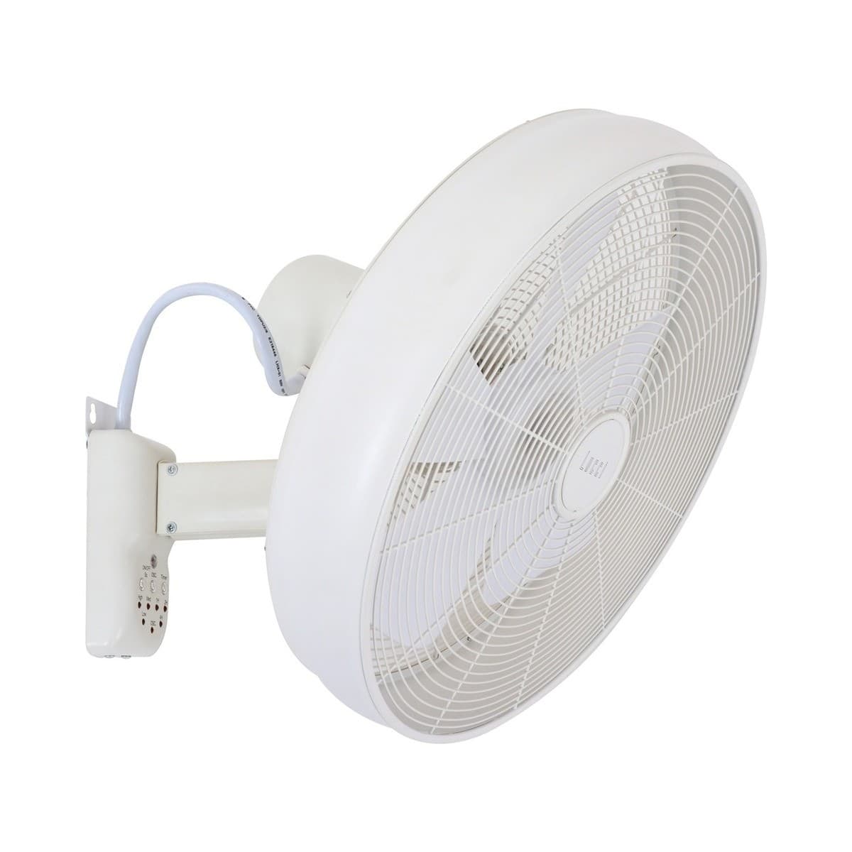 Breeze 41cm Wall Fan With Remote In White