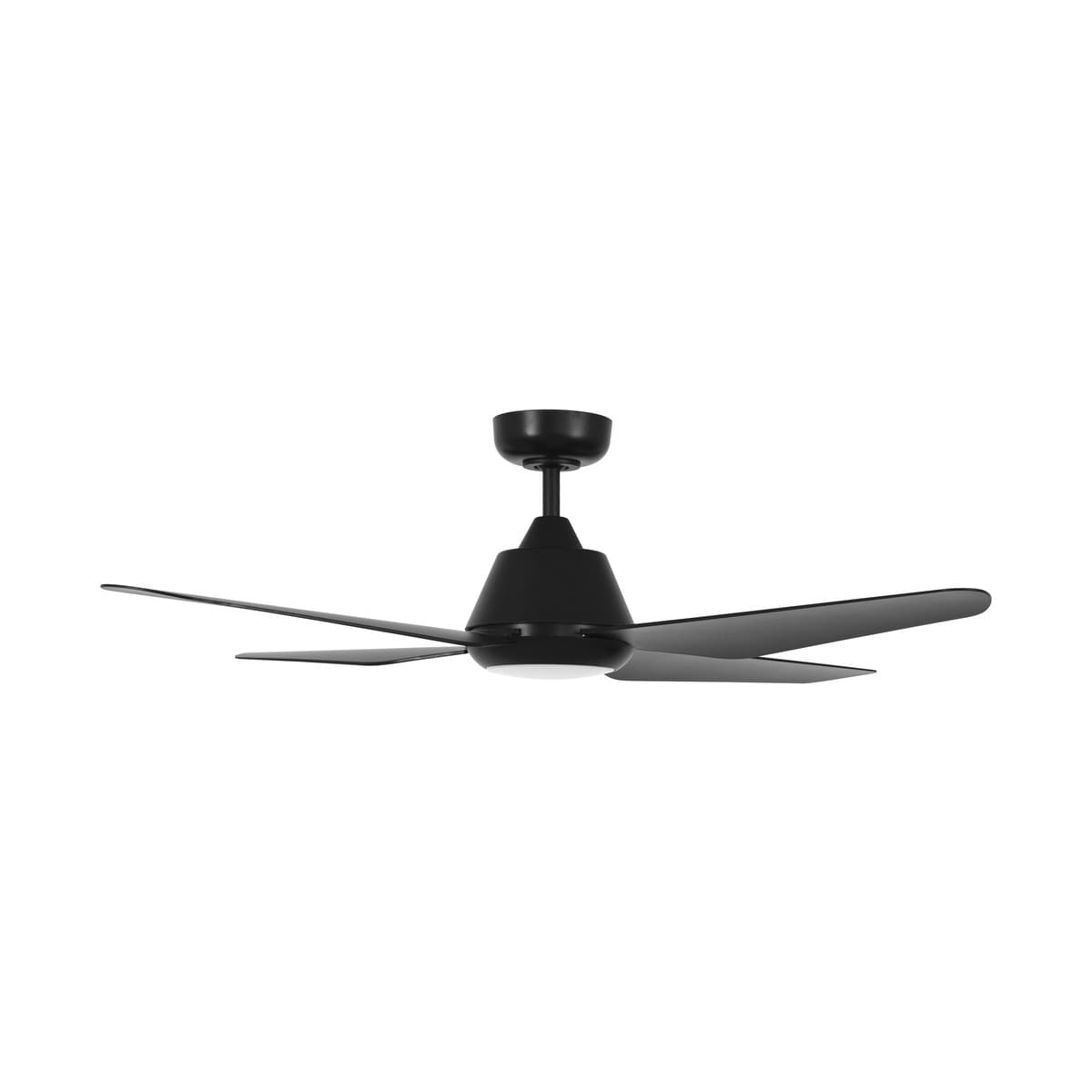 Aria 122cm DC Fan with Light in Black