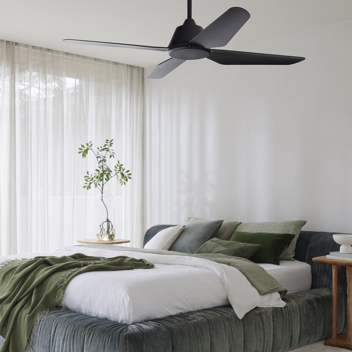 Aria 132cm DC Fan in Black