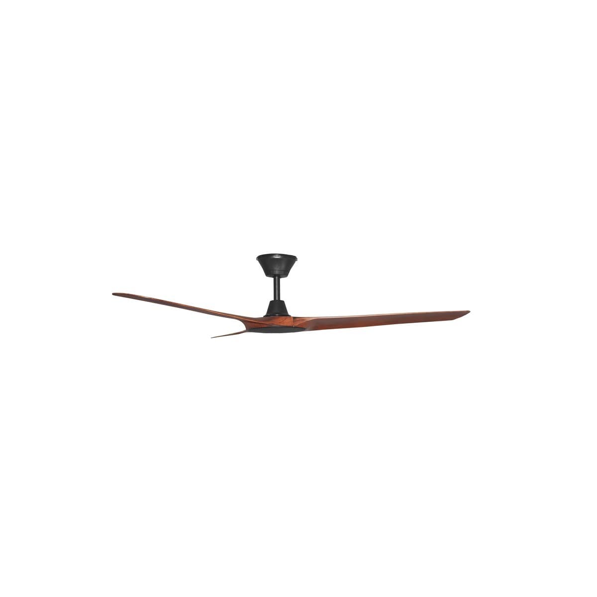 Abyss 142cm DC Fan in Oil Rubbed Bronze with Koa Blades