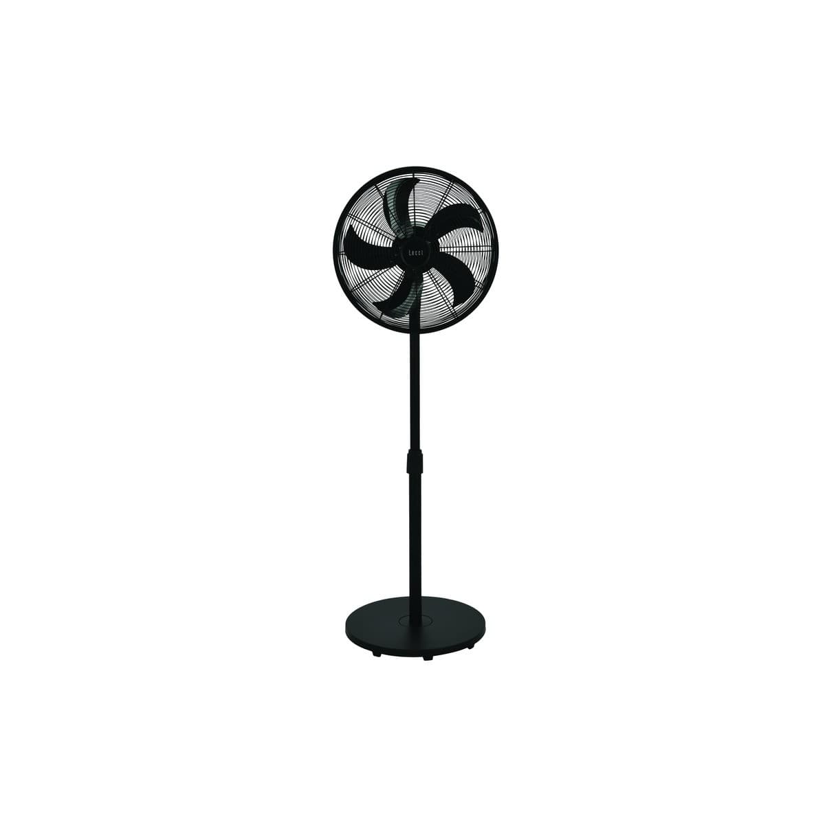 Glide 41cm DC Pedestal Fan in Black
