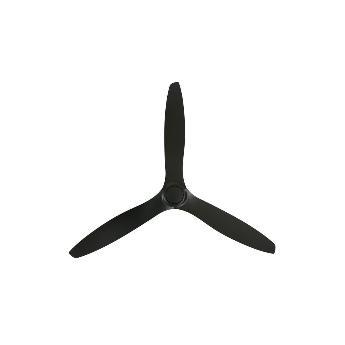Farron 132cm DC Fan in Black with Black Timber Finish Blades