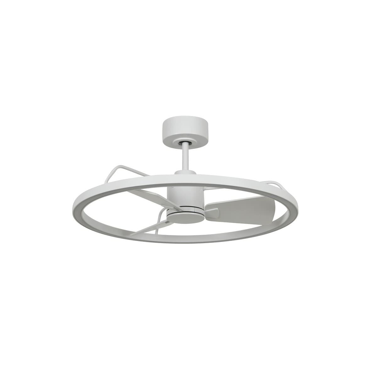 Cessna DC Fan with 700mm LED Light in White