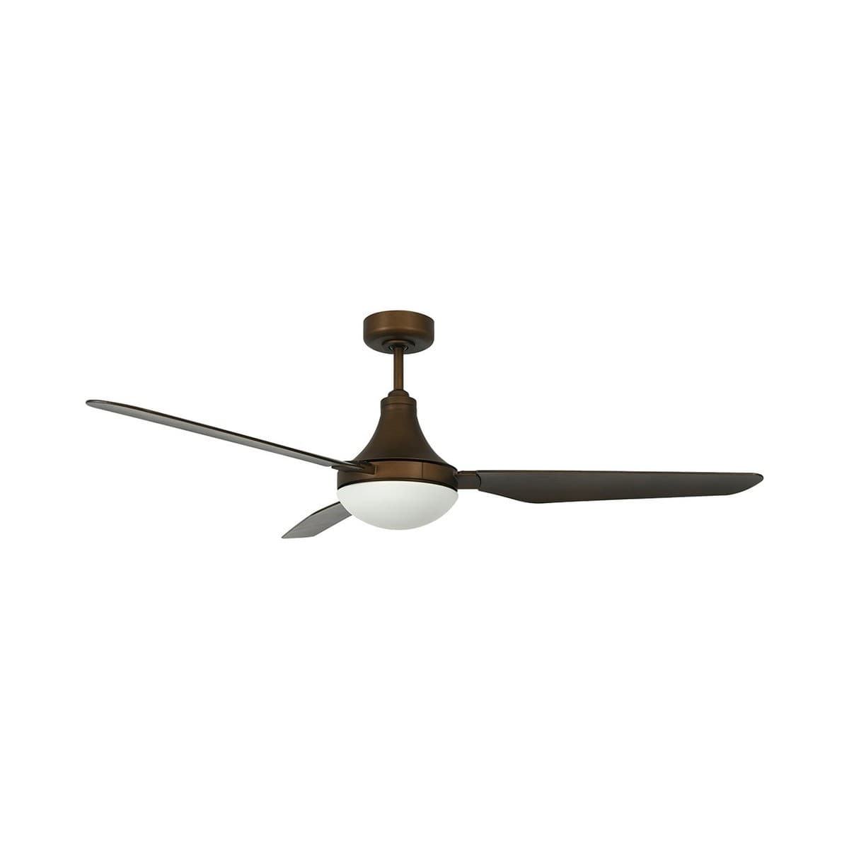 Leyndell 142cm DC Fan with Light in Bronze