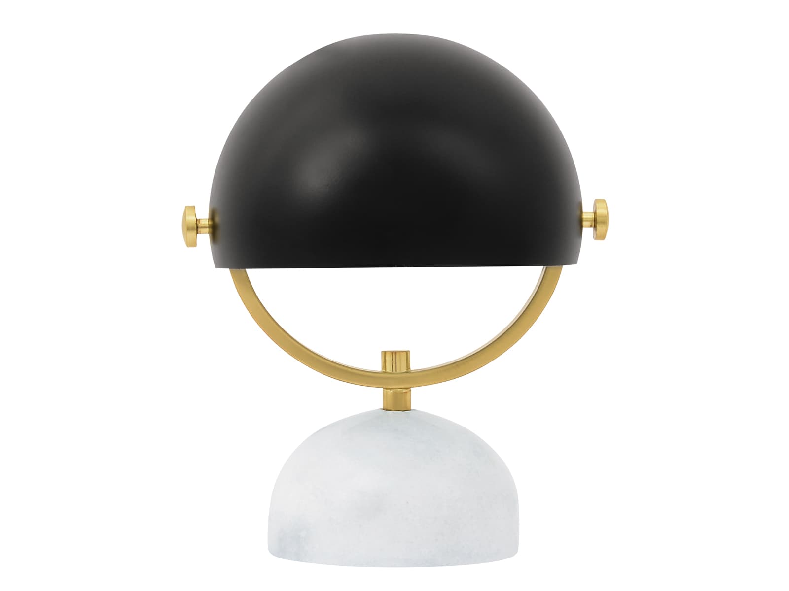 Lowe Table Lamp in White Marble/Black/Brass-img-4