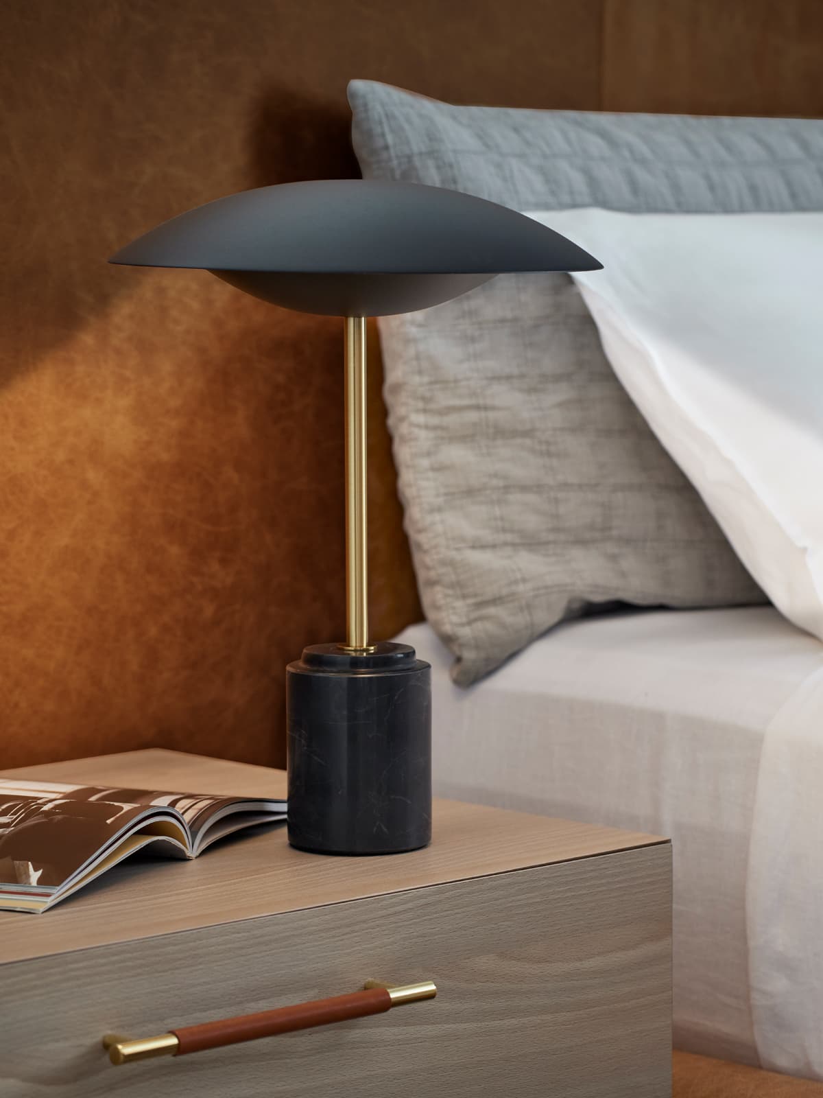Loft 2 Light Table Lamp in Black-img-3