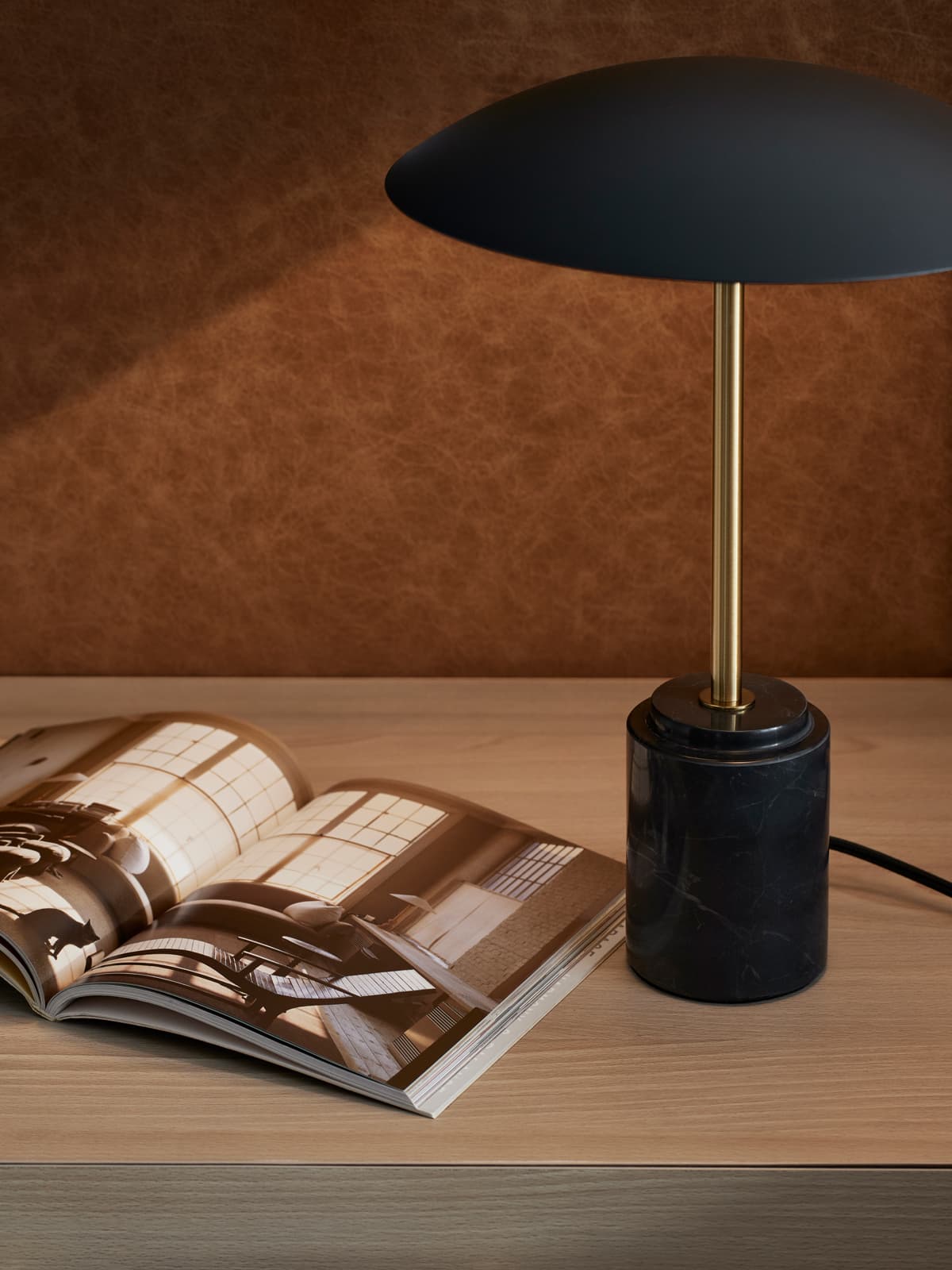 Loft 2 Light Table Lamp in Black-img-5