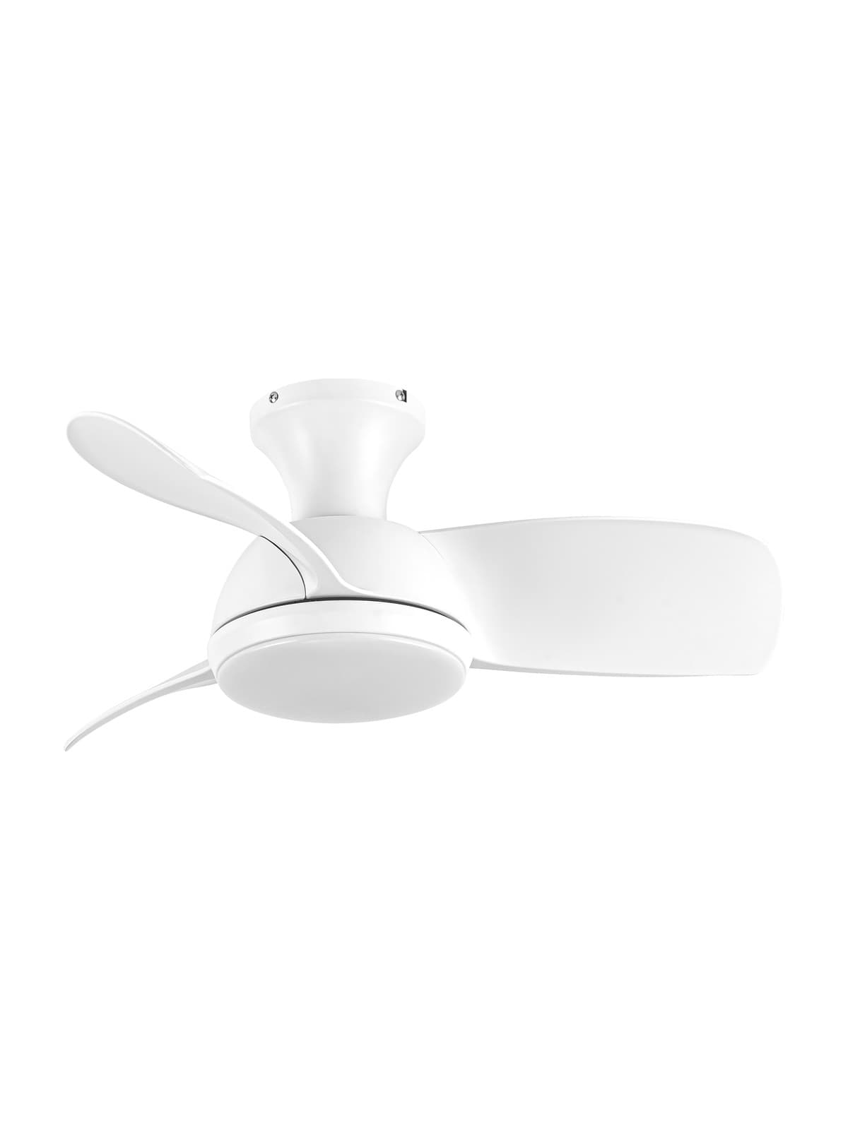 Syros II 76cm DC Ceiling Fan with Light in White