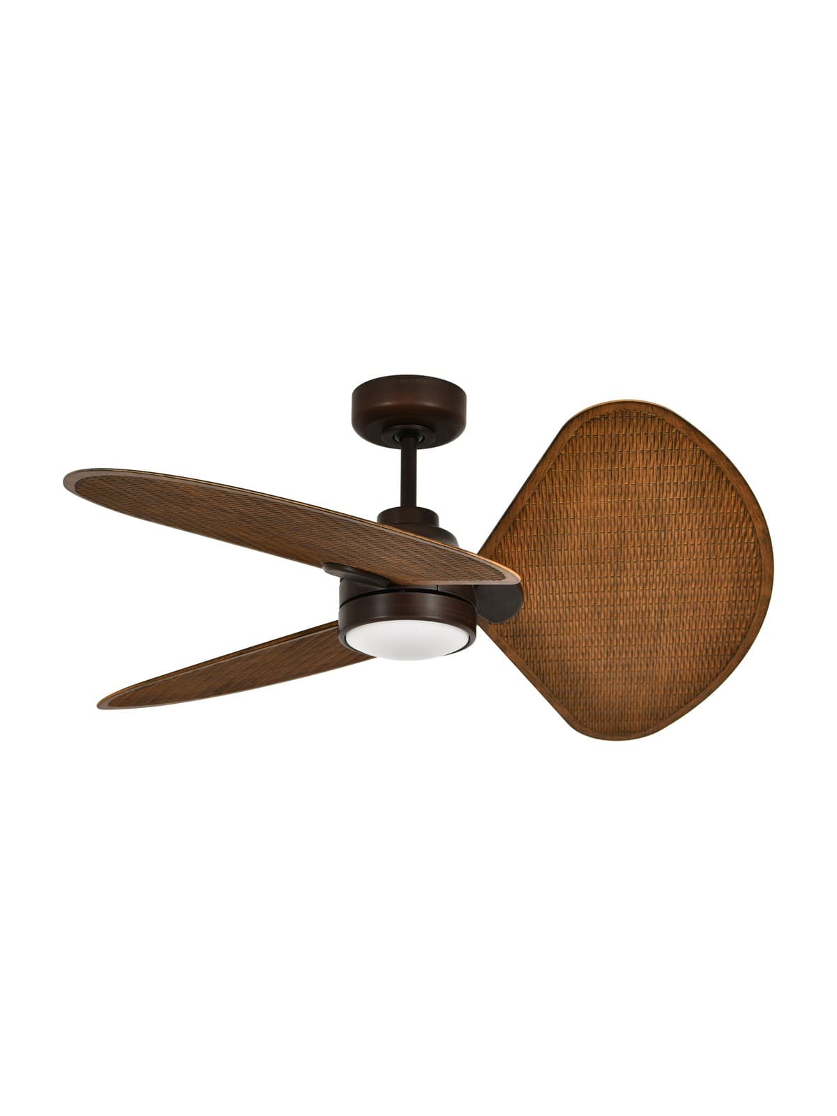 Sable 91cm DC Fan with Light in Oil Rubbed Bronze With Koa Blades