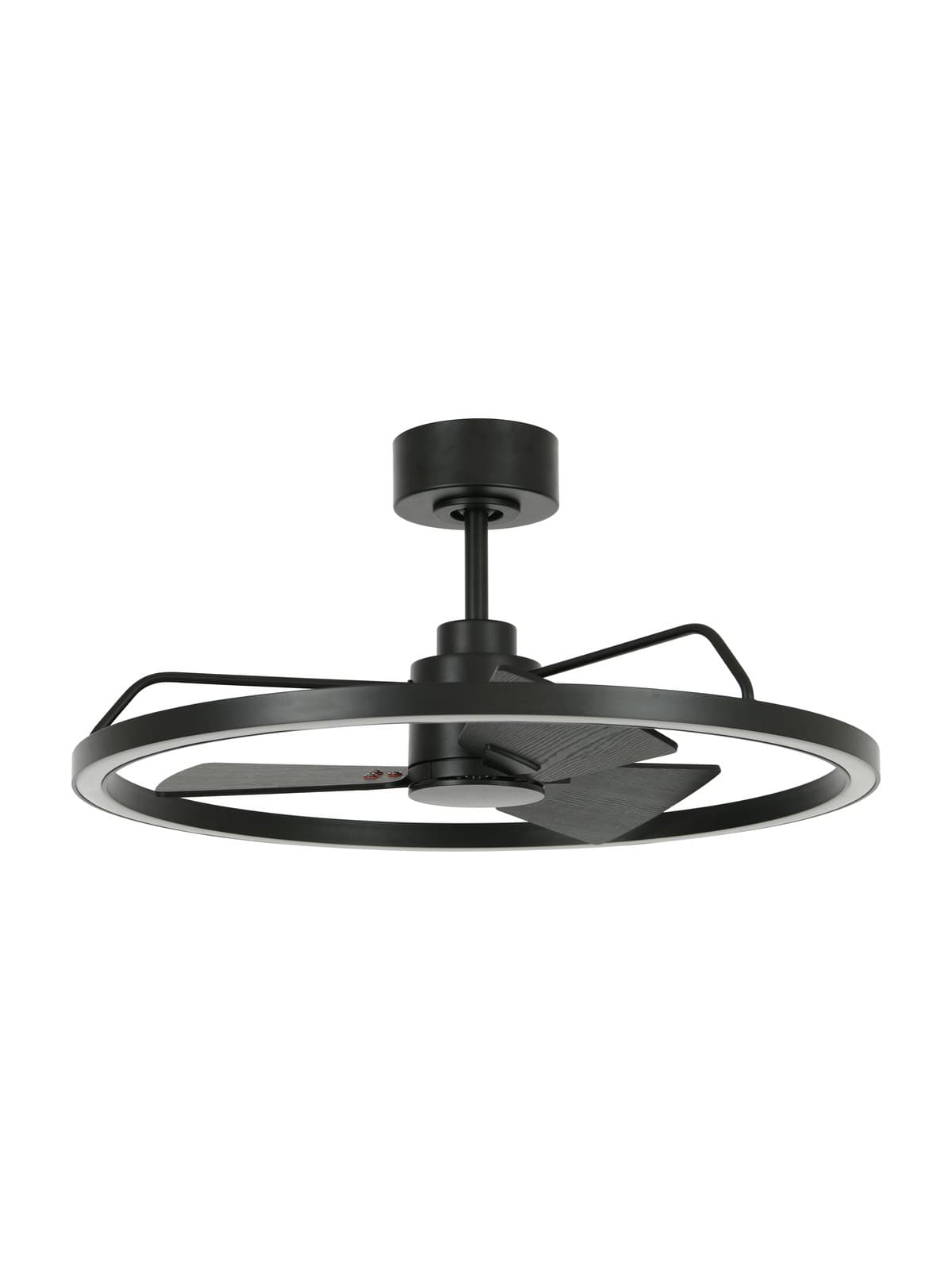 Cessna DC Fan with 700mm LED Light in Black