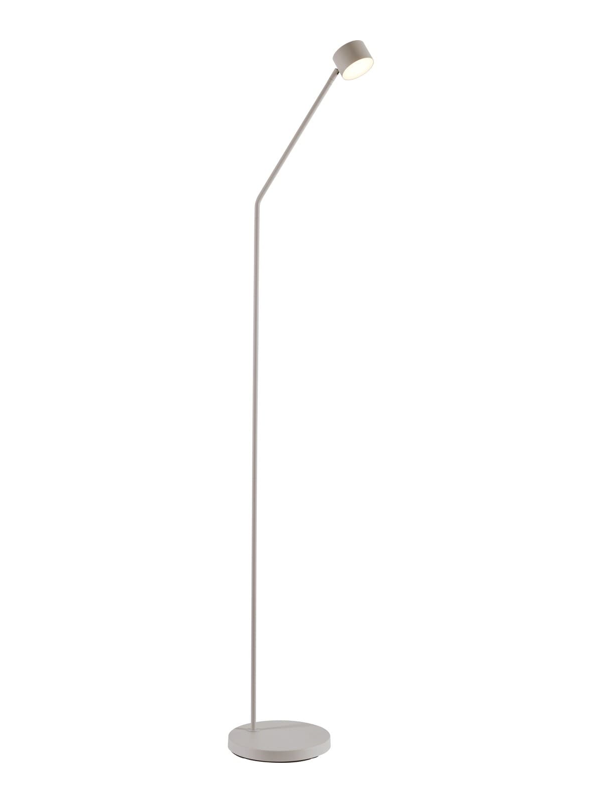 LUCCI VINCE CCT DIM LED FLOOR LAMP IN GREY