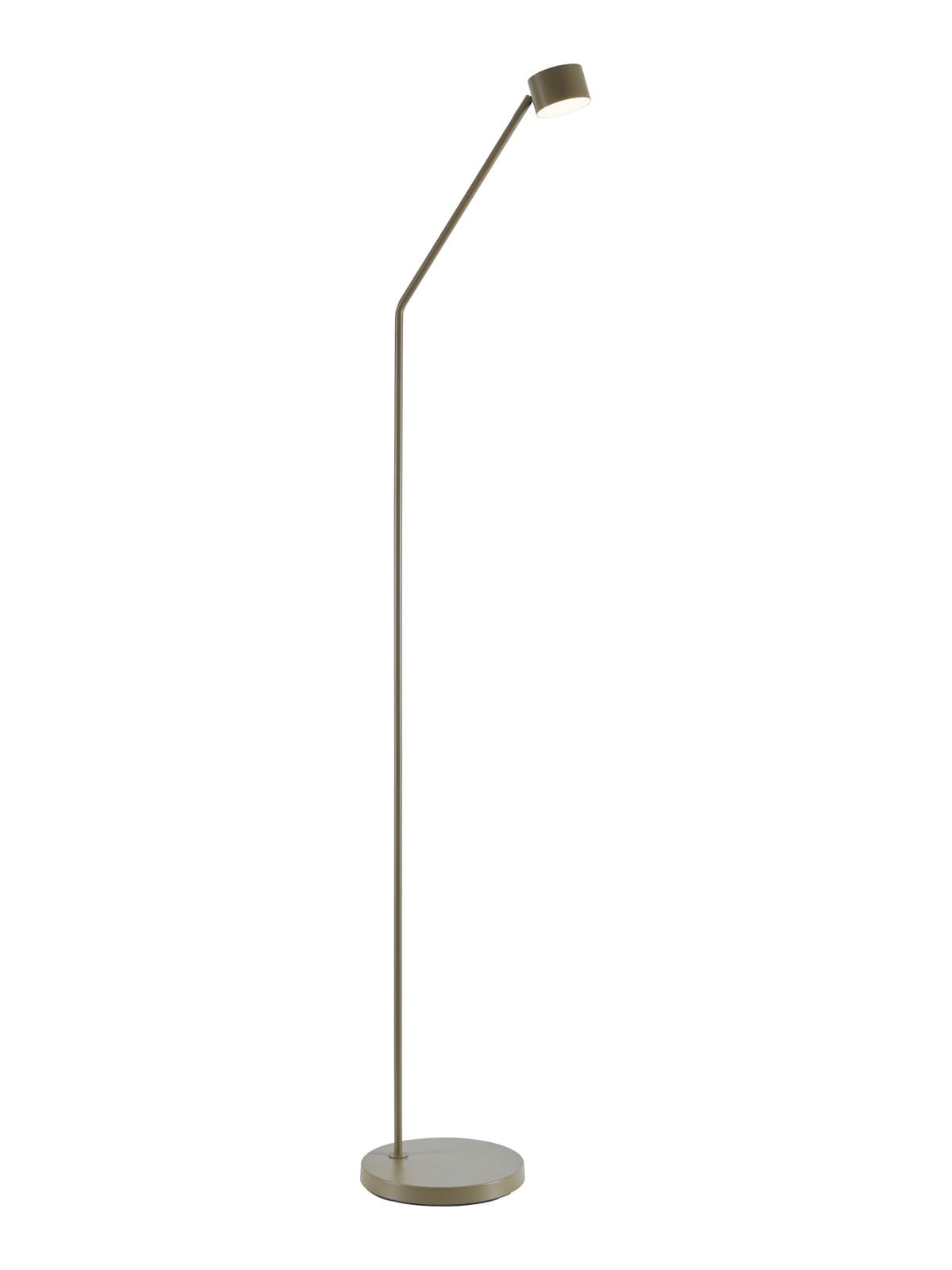 LUCCI VINCE CCT DIM LED FLOOR LAMP IN OLIVE GREEN